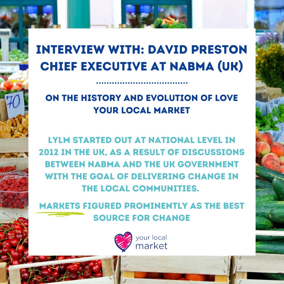 WUWMarkets's tweet photo. ๐ Today, LYLM is an international reality coordinated by #WUWM. But the campaign first started in the United Kingdom 11 years ago. In occasion of May, the month of markets, and the launch of #LYLM2022, we have interviewed #DavidPreston, Chief Executive at @Nabma_Markets! https://t.co/eXtSeiGQSm