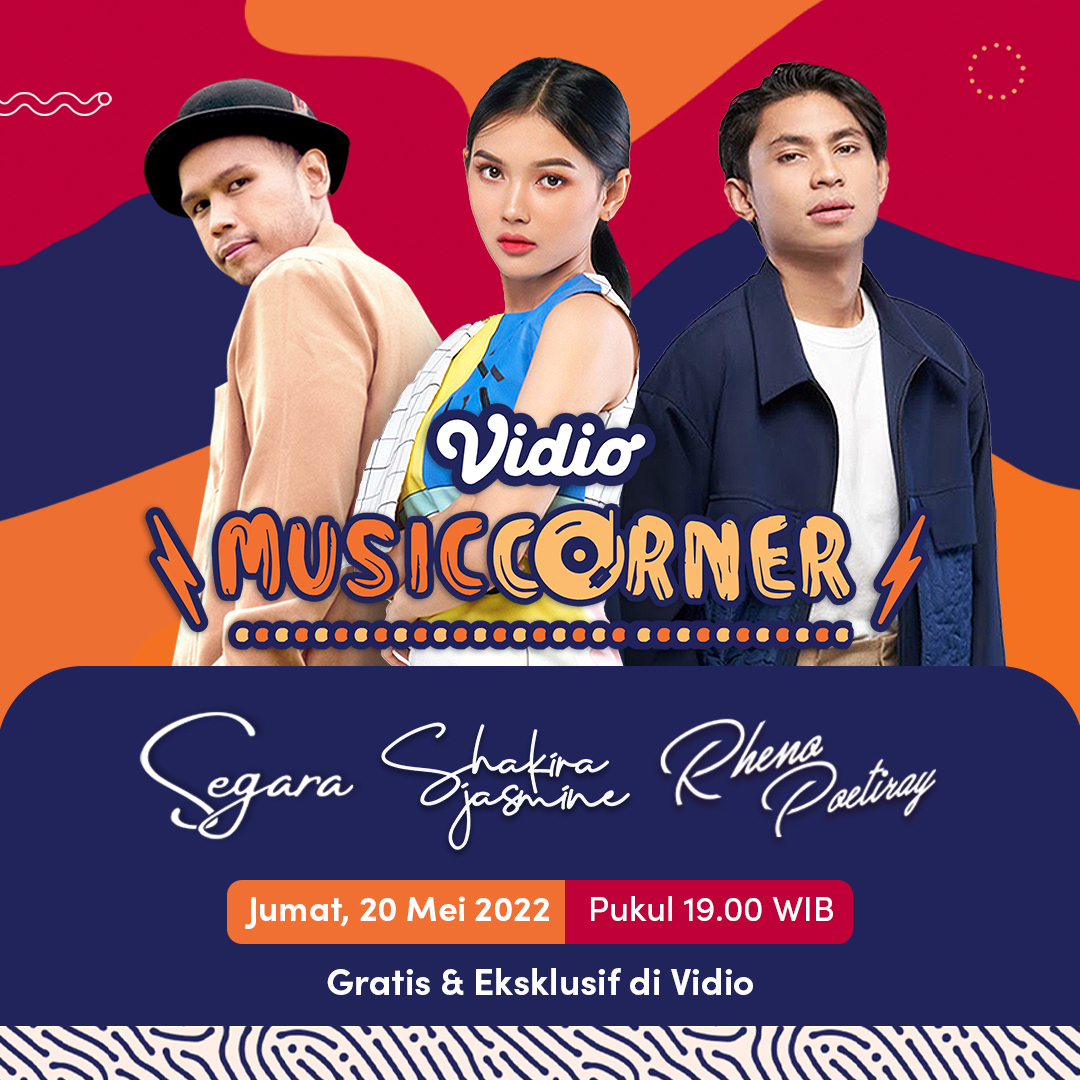 Yuk kita nyanyi bareng <a href="/segara_ega/">Segara</a> @shakirajsmn dan @rhenopoetiray🤩

Kamu udah bisa nonton Vidio Music Corner di Vidio lhooo! Cuss nonton bareng🎵👉 vid.id/QvVp6a 

#SemuaAdaDiVidio #VidioMusicCorne