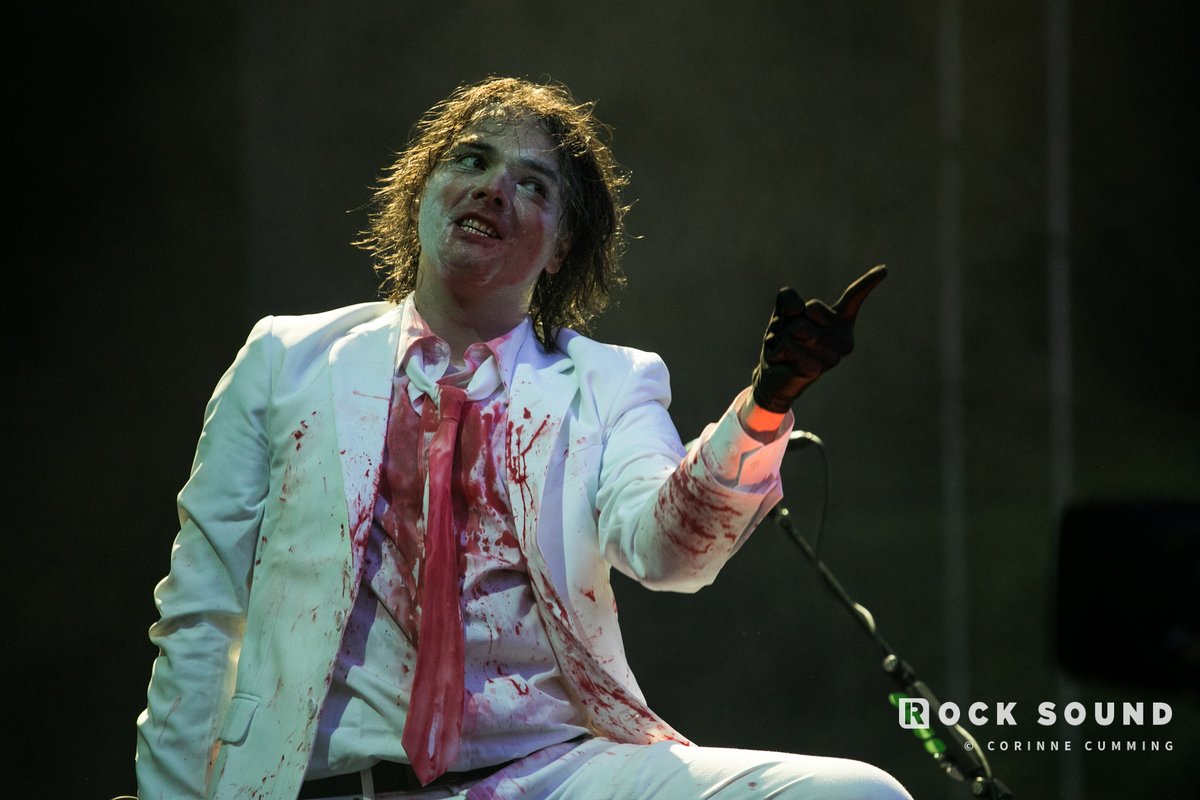 rocksound's tweet photo. My Chemical Romance. 

Milton Keynes.

Fierce, fascinating and utterly fantastic. 

 👉 https://t.co/TiTUtltE0G https://t.co/1s6zpeXoZy