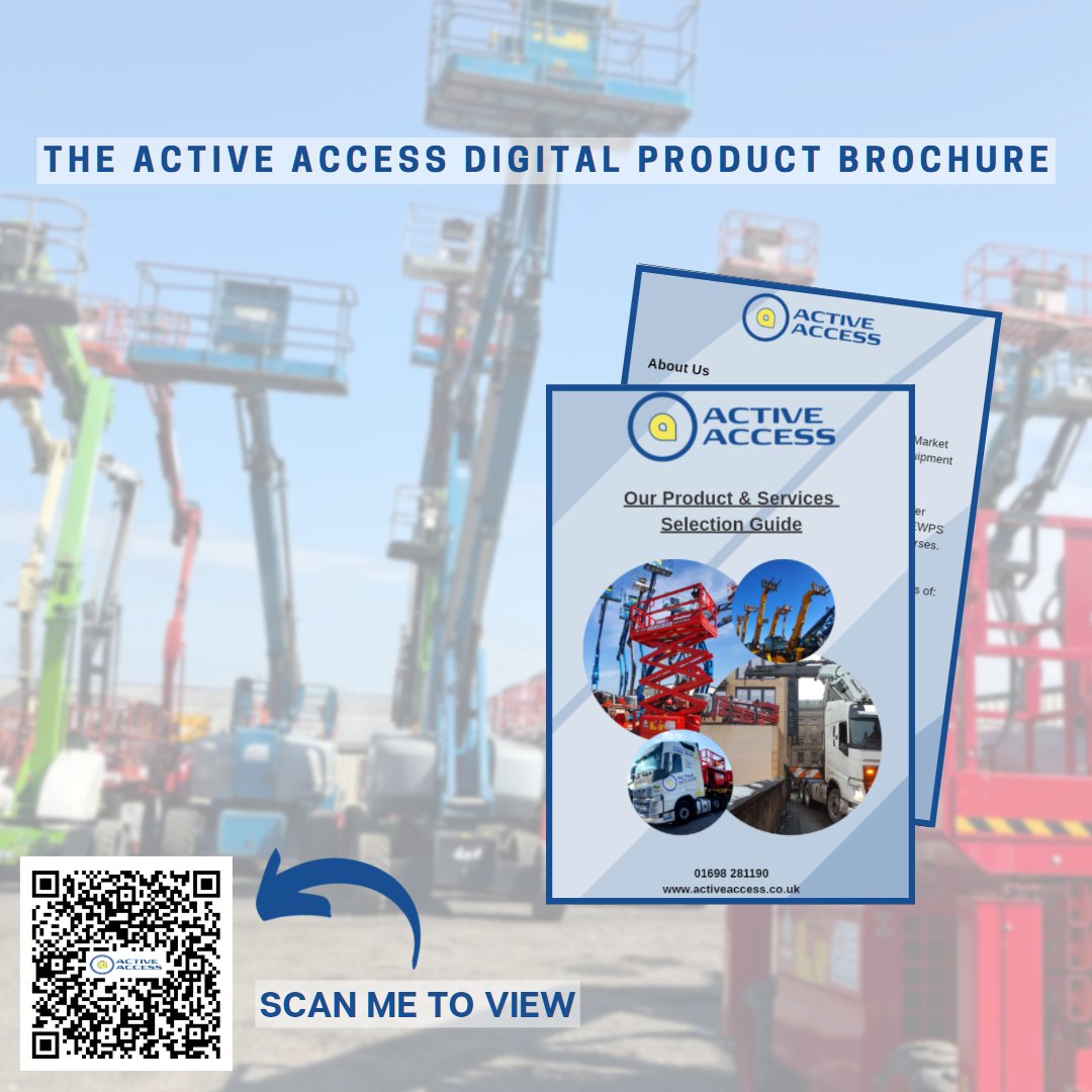 The Active Access Digital Brochure is now available to view and download‼📖

Our brochure features a wide range of powered access equipment, hire accessories and services that we offer.

flipsnack.com/kaylaactive/ac…