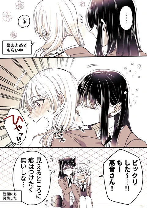 友達いっぱい元気っ子と孤高の天才美少女
#高音さんと嵐ちゃん
#創作百合 