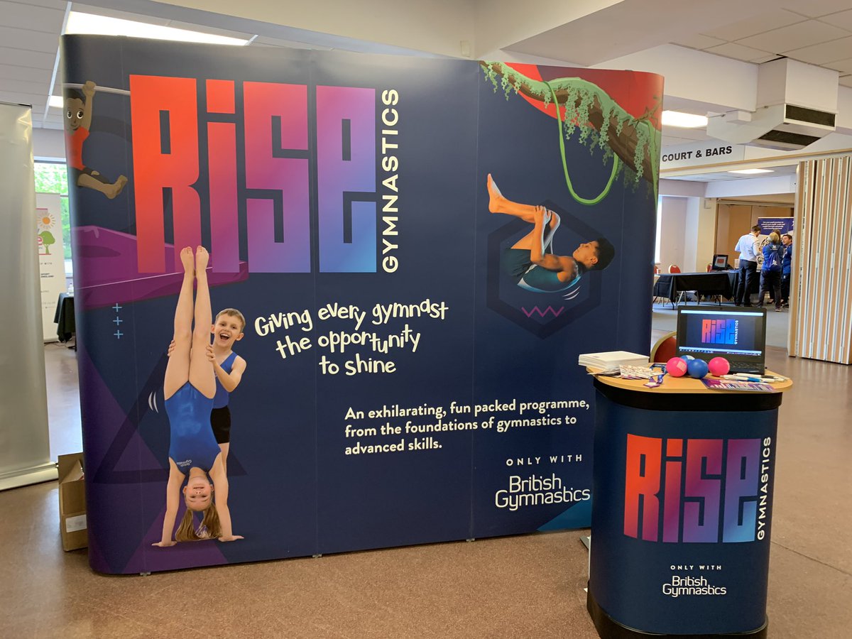 Jess15Pearce's tweet photo. Excited to be at the @BCbeactive #peconference22 to talk all things Partner School Programme &amp; #RiseGymnastics . Find out more https://t.co/yOZGD4Z0BB @BritGymnastics https://t.co/bCFsBNFZKk