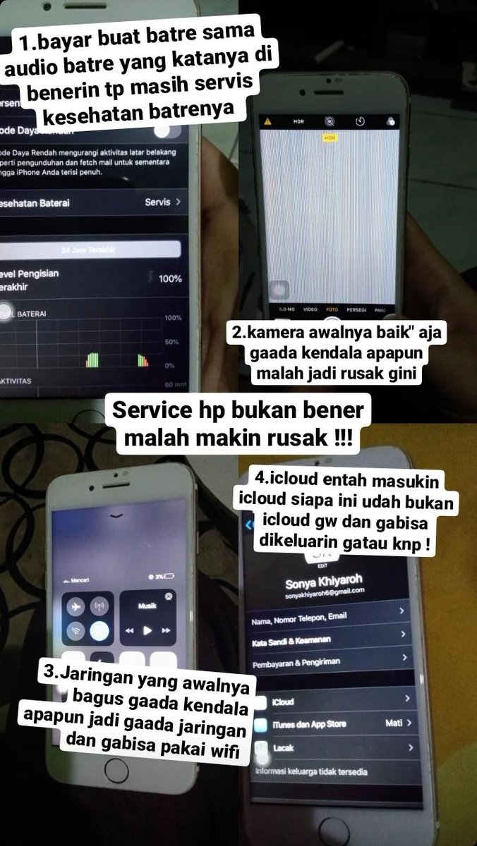 txtdarisukabumi's tweet photo. TUKANG SERVICE IPHONE DI SUKABUMI TERNYATA PENIPU https://t.co/5MOMrNlmiI