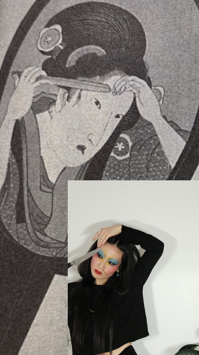 yuuivision's tweet photo. 時をこえて🫶　#眉剃り
Time traveling #noeyebrowsclub https://t.co/tdSCUQ7Aae