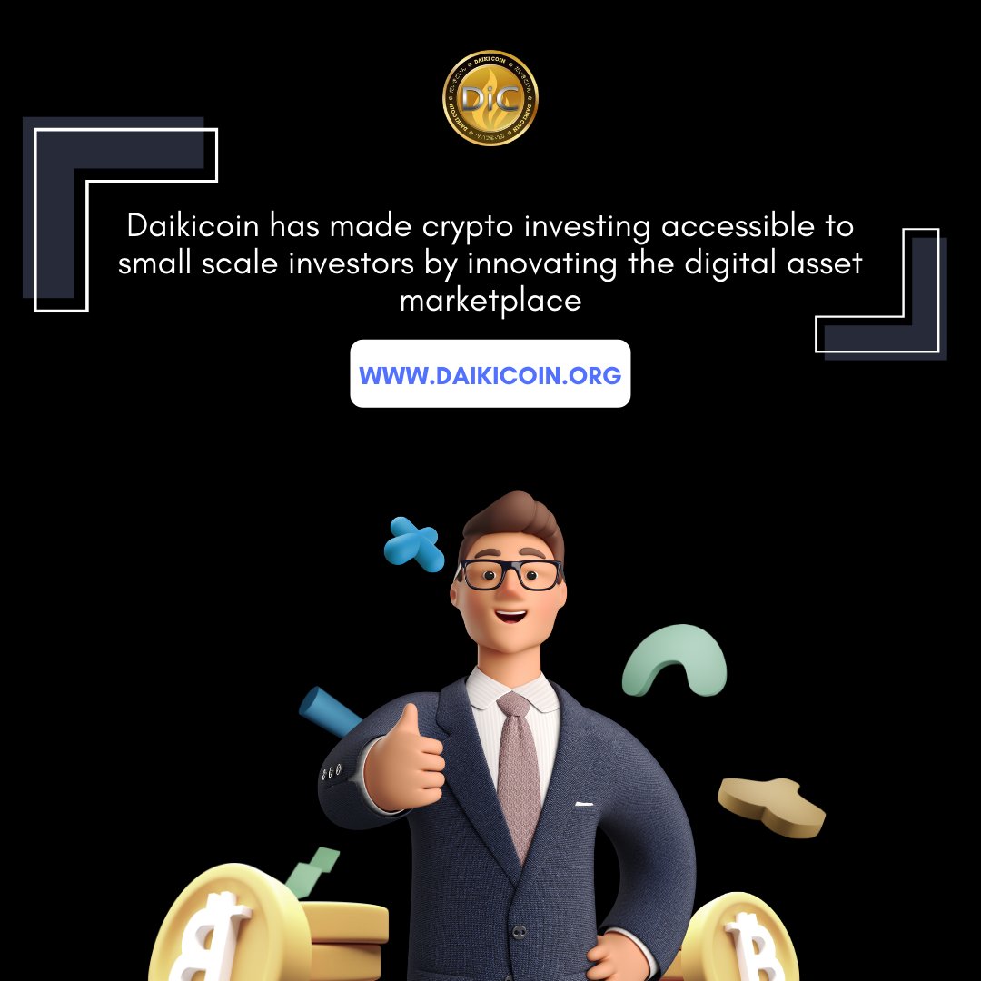 Coin_daiki's tweet photo. With the efforts in the right direction as an organization Daikicoin has developed a strong &amp; dedicated community of investors over the years! 💰
So join the crypto craze with Alt coin like Daikicoin!
__
To know more about Daikicoin visit our website.
__
#crypto #bitcoin https://t.co/FgvE0J8tat