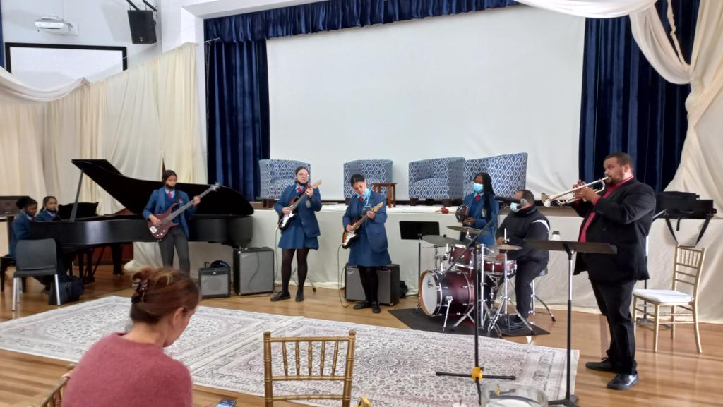 Tea time entertainment by Sans Souci Girls' High School at <a href="/SAGSAorg/">SAGSA</a> conference. #sagsaCPT2022