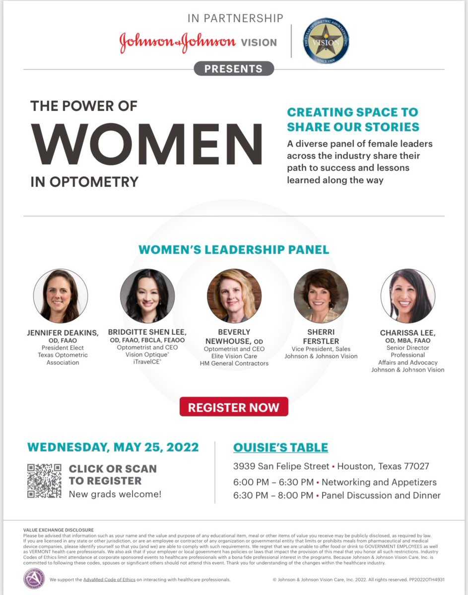 TexasOptometric's tweet image. May 25th - The Power of Women in Optometry bit.ly/jjv0525 #texasoptometry #texasoptometricassociation #womeninoptometry