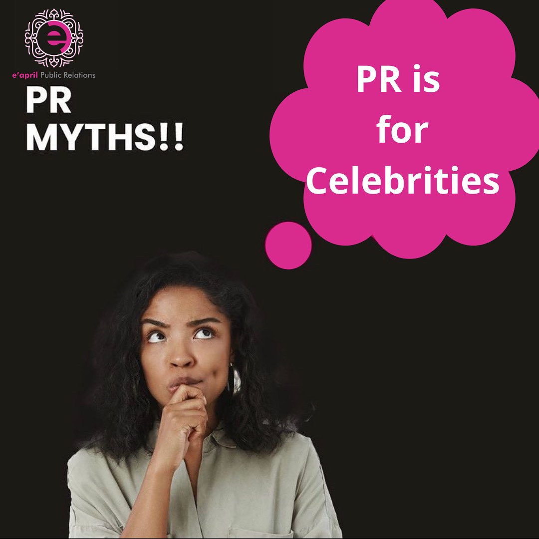 nuevacomms's tweet photo. #prmyth 

Only "celebrity" firms or individual celebrities require public relations management or guidance.

This isn't factual, not in the least. The majority of people and/or businesses who should seek public relations management are those with small and growing brands. https://t.co/XJoGDK3uGj