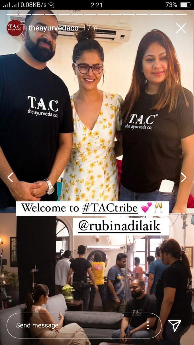 RubinaXPriya's tweet photo. Welcome to #TACtribe
#RubinaDilaik https://t.co/oJQrwV5cxI