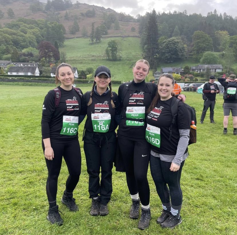 bensonlorna9's tweet photo. We are almost there !! 
Please help us reach our £1000 target (£133 short)
@irwinmitchell team completed the Cumbrian Challenge on Saturday 14th May, for Walking With the Wounded.  

https://t.co/u9roJ3LSFF https://t.co/r5lRUQT48K