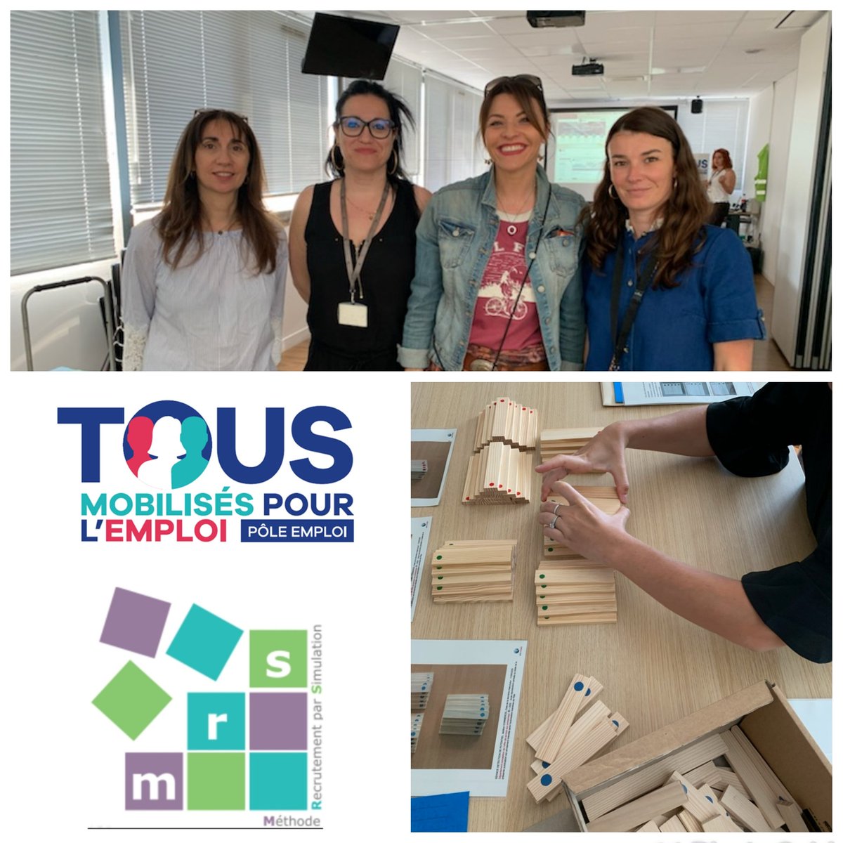 IsabelleNicaud's tweet photo. 🆕️ l'équipe #MRS #Toulon #LaRode accompagne la nouvelle équipe déployant le service "Potentiel d'avenir"dans le #VAR 👍
✅ faire découvrir secteurs porteurs & d'avenir
✅déployer les exercices Détection de potentiel
✅aider à construire 1 parcours personnalisé vers l'#Emploi https://t.co/HYw55uqn6g