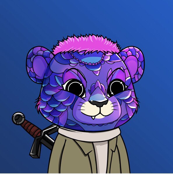 NFTBullRun's tweet photo. Hey #LoadedLions, say hi to my new #CyberCubs #990 https://t.co/OINWo3xUqR