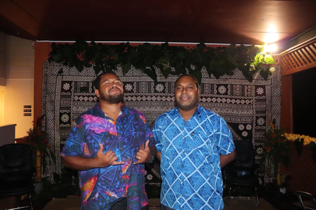 jtala911's tweet photo. With @SRacule at the #UrbanPathways Showcase launched at the @FijiMuseum https://t.co/EyoUAjt0f1