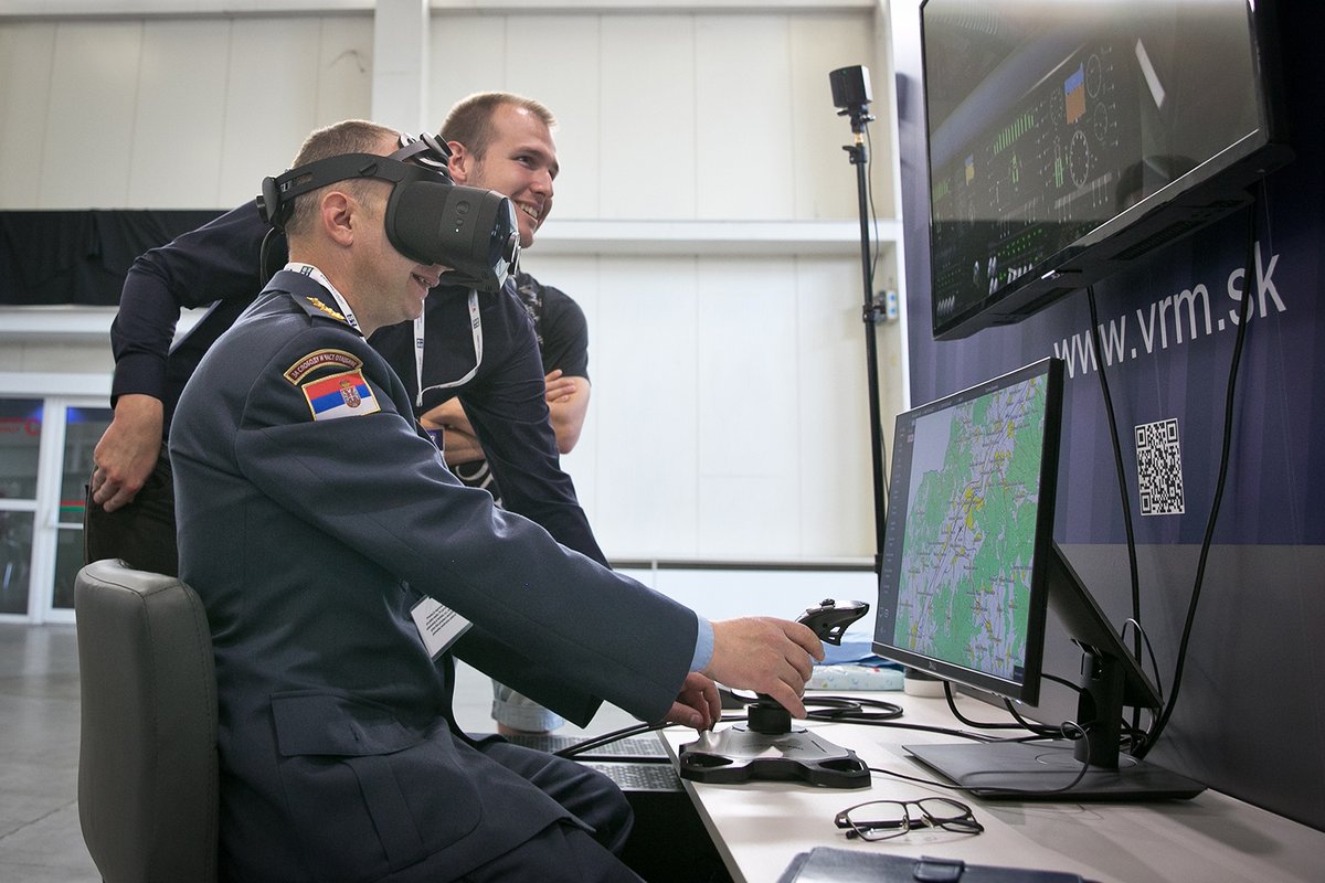 Our Sales team was last week actively participating as one of the exhibitors at IDEB in Bratislava, Slovakia. We were proudly presenting our company and newest development activities to Business Partners, official delegations, professional pilots, students and wide public.