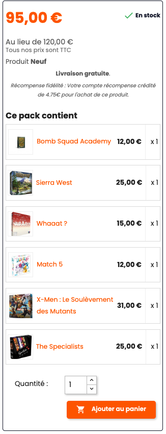 _Eludra_'s tweet photo. 👀 Et si vous voulez des promos sur les promos, jetez un oeil sur nos packs 😉

https://t.co/OZ3hqWPVKf

#PROMO #j2s #JDS #jeuxdesociete #boardgames #jeux #promotion #BONPLAN #reduction #liquidation https://t.co/xSY8Ph2Eaj