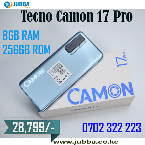 jubba_shop's tweet photo. The TECNO CAMON 17 Pro comes with TAIVOS technology, which provides users with an unprecedented visual experience, especially in low-light environments. TAIVOS filters out the image noise of pictures nicely and optimizes the images’ clarity.
Call/Text/WhatsApp: 0702 322 233 https://t.co/xgSbbjVS0S