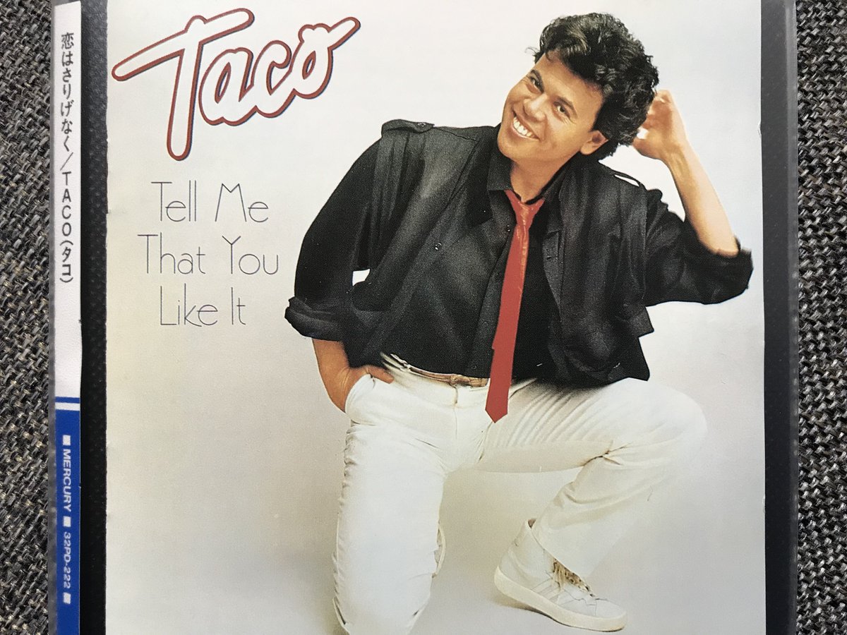 chokaihiryu's tweet photo. Tell Me That You Like It / Taco (1986)
You're The Answer To It All
https://t.co/ns5Z8TLgHW
#Taco #80pop https://t.co/yXnIZvh7DS