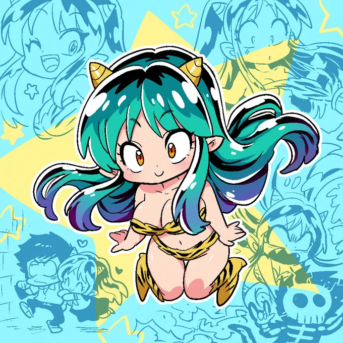 描きやすいよぉ～ #うる星やつら 