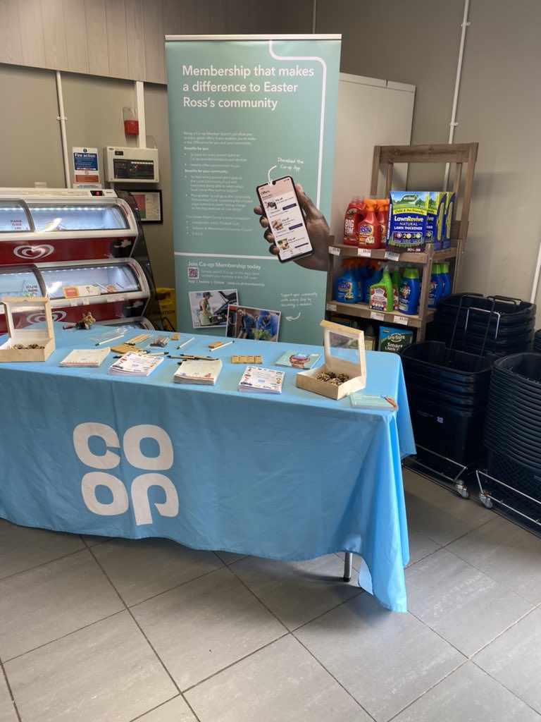 PaulMcPCoop's tweet photo. Today Membership Live event #Invergordon Co-op. Join in your local conversation #HaveYourSay and get the great benefits @Coop membership #ItsWhatWeDo https://t.co/td9Q7e88Yq