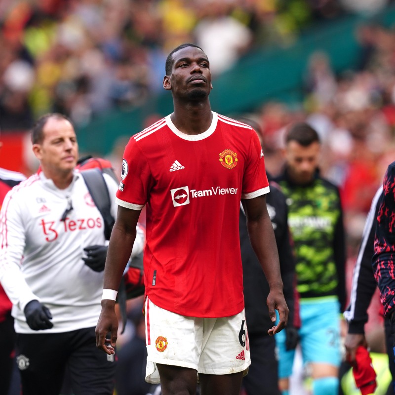 SkySportsPL's tweet photo. According to reports, Paul Pogba agreed personal terms with Manchester City but turned down a move to the Etihad because he was concerned about the backlash from Manchester United supporters 📰