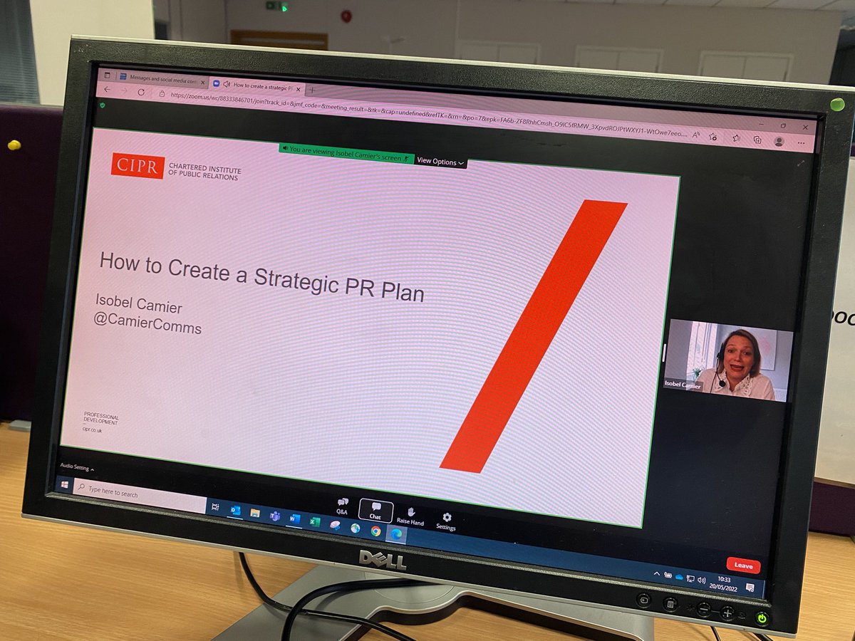 Looking forward this @CIPR_Global course this morning with @IsobelCamier. #CIPRLearn