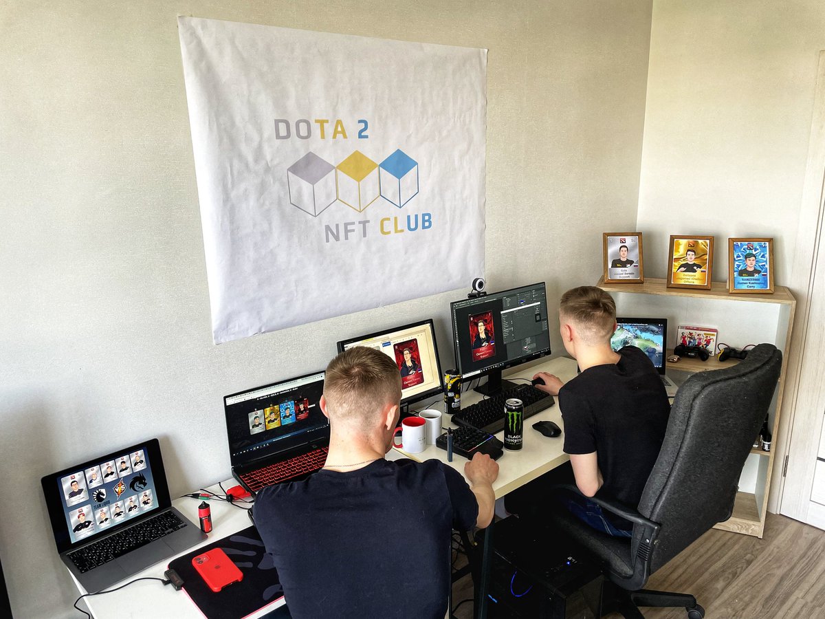 Good afternoon everyone! ☕ Or as they say in the NFT community - GM!🌄  How are you doing?  We continue to work on the project ⏳ How do you like the ESL ONE games?  The denouement is already very close and passions are increasing🥇🥈🥉