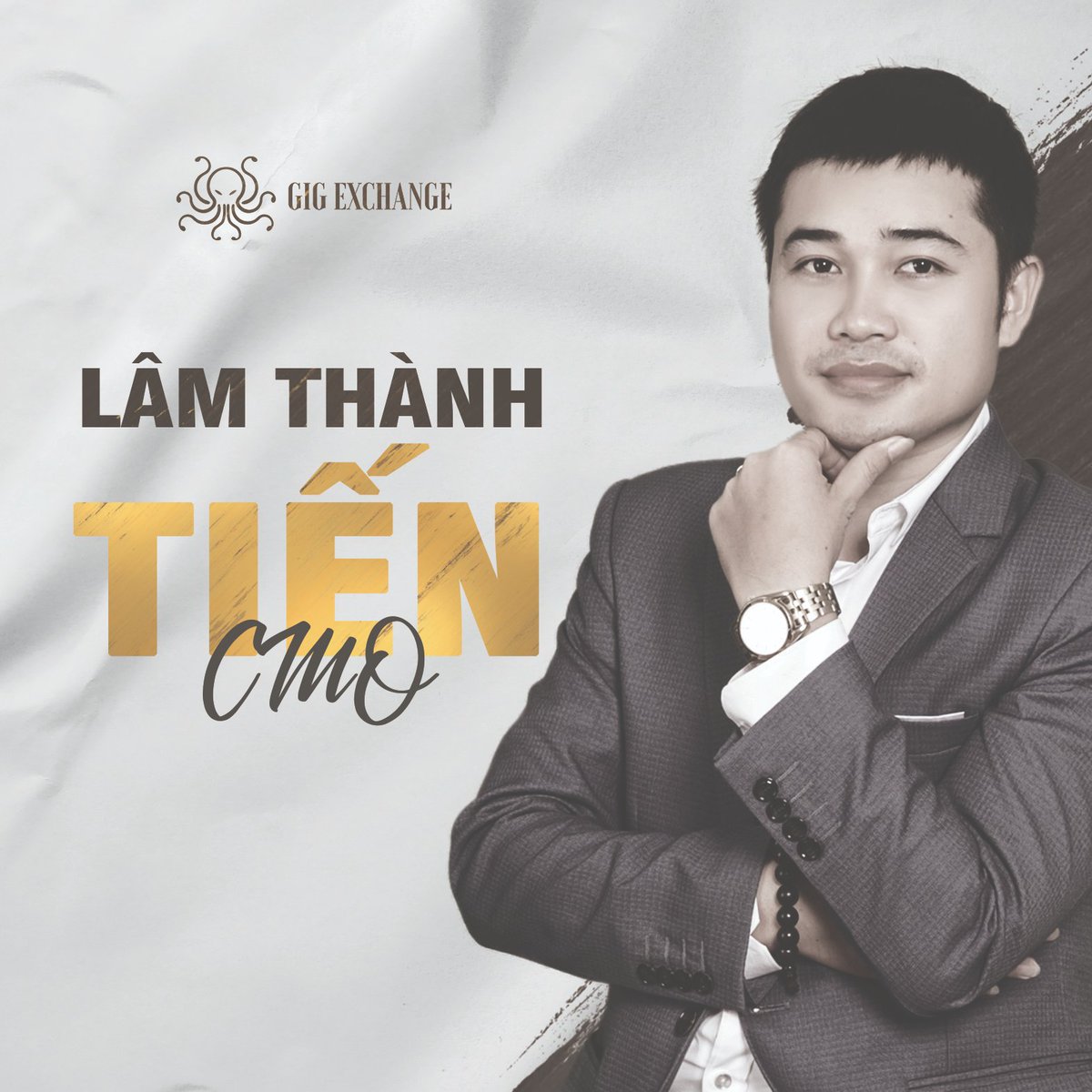 gigdollar's tweet photo. 🎉 CHÀO MỪNG ÔNG L M THÀNH TIẾN CHÍNH THỨC TRỞ THÀNH CMO GIGEX

Là CMO cho dự án #GIGEX, ông chịu trách nhiệm trong việc truyền thông, marketing và phát triển cộng đồng cho dự án.

Đọc thêm: https://t.co/ksnuwnttgb https://t.co/94T6tV0bvn