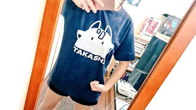 グッズのサイズ感とTシャツなどのプリント範囲はこんなかんじです! 