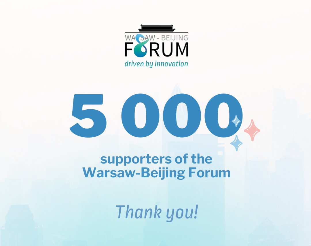 WarsawBeijing's tweet photo. We are proud to announce that our FB profile has reached 5.000 likes! It is an honor to have crossed this threshold during the 8th edition of the Forum, which we have been organizing with all our hearts. Please feel welcome to join our crowning event: https://t.co/RTfaljFvq3 https://t.co/XHag9V0zru