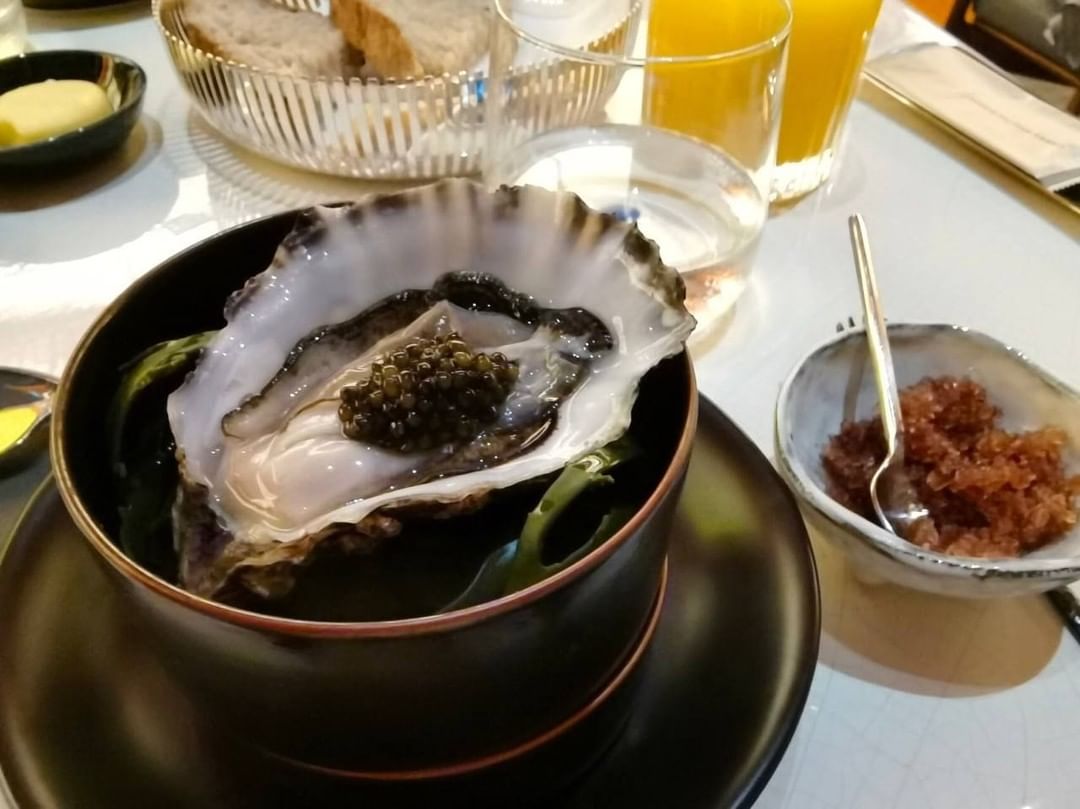 Met Bernd en Camille lekker aan het genieten van deze overheerlijke #kaviaar