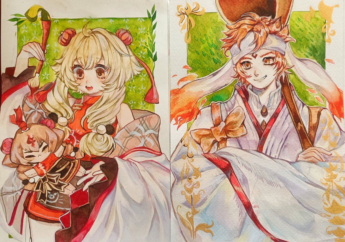 Nekami_herbyCat's tweet photo. Couple comm for Minh Thien Hoang on facebook #Onmyoji #FANART #shokurei #mishige https://t.co/yrCHkvELf0