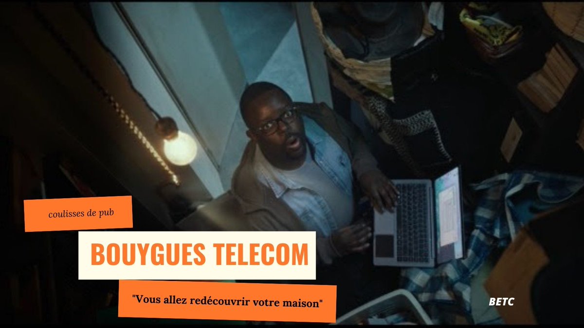 📺Coulisses de pub 

Découvrez les coulisses de la nouvelle campagne TV de Bouygues Telecom, signée BETC😱

N'ayez pas peur, vous allez simplement redécouvrir votre maison ! 

🗨️Itw : Tanguy Moillard, Dir Com' Bouygues Telecom &amp; Mathieu Laugier, DG BETC

👉snptv.org/coulisses/les-…