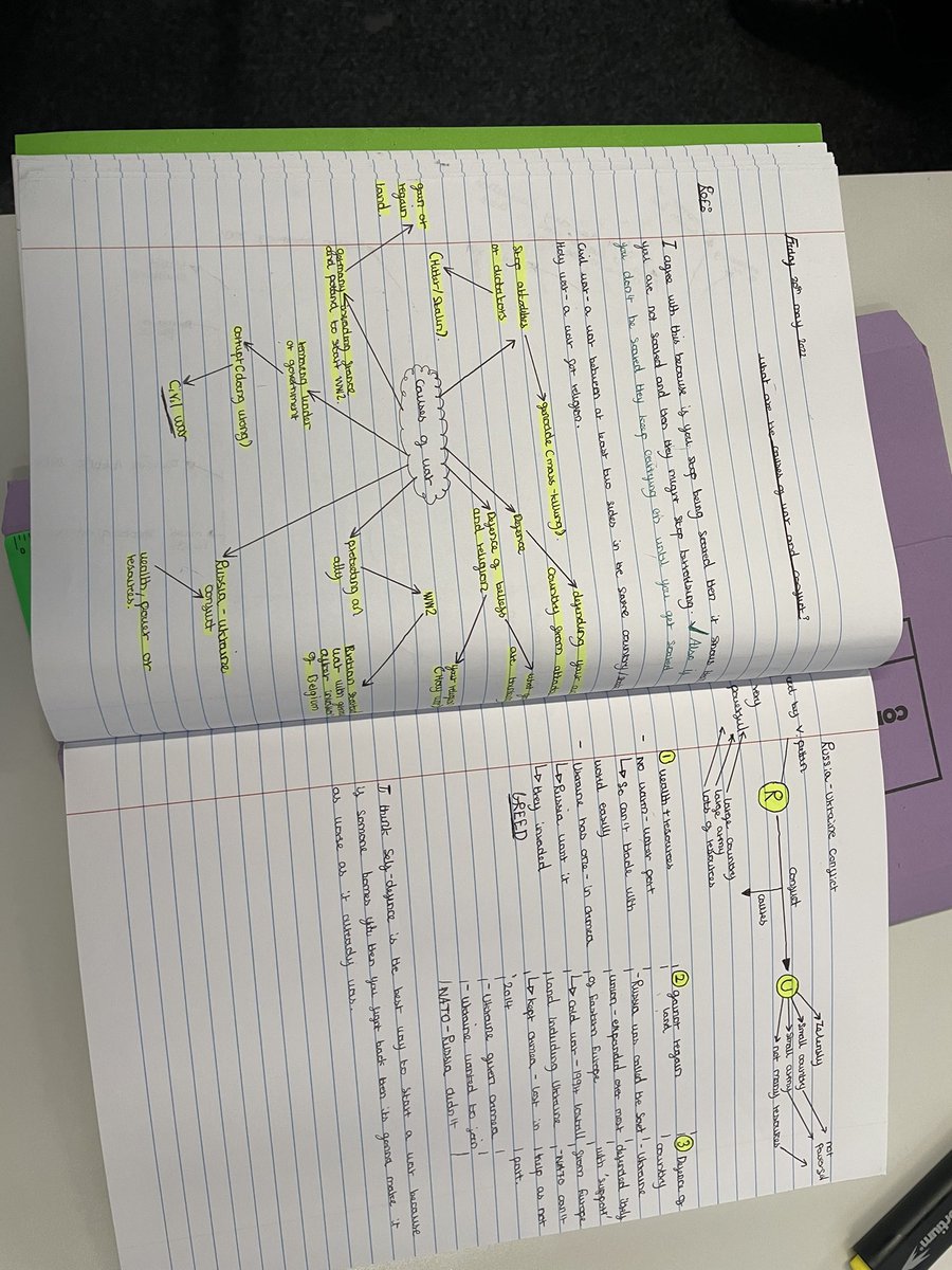 Some amazing morning efforts from 9B2 today for their work on Religion and Conflict #MakingRERelevant <a href="/TeamMoreton9/">Moreton Team 9</a>