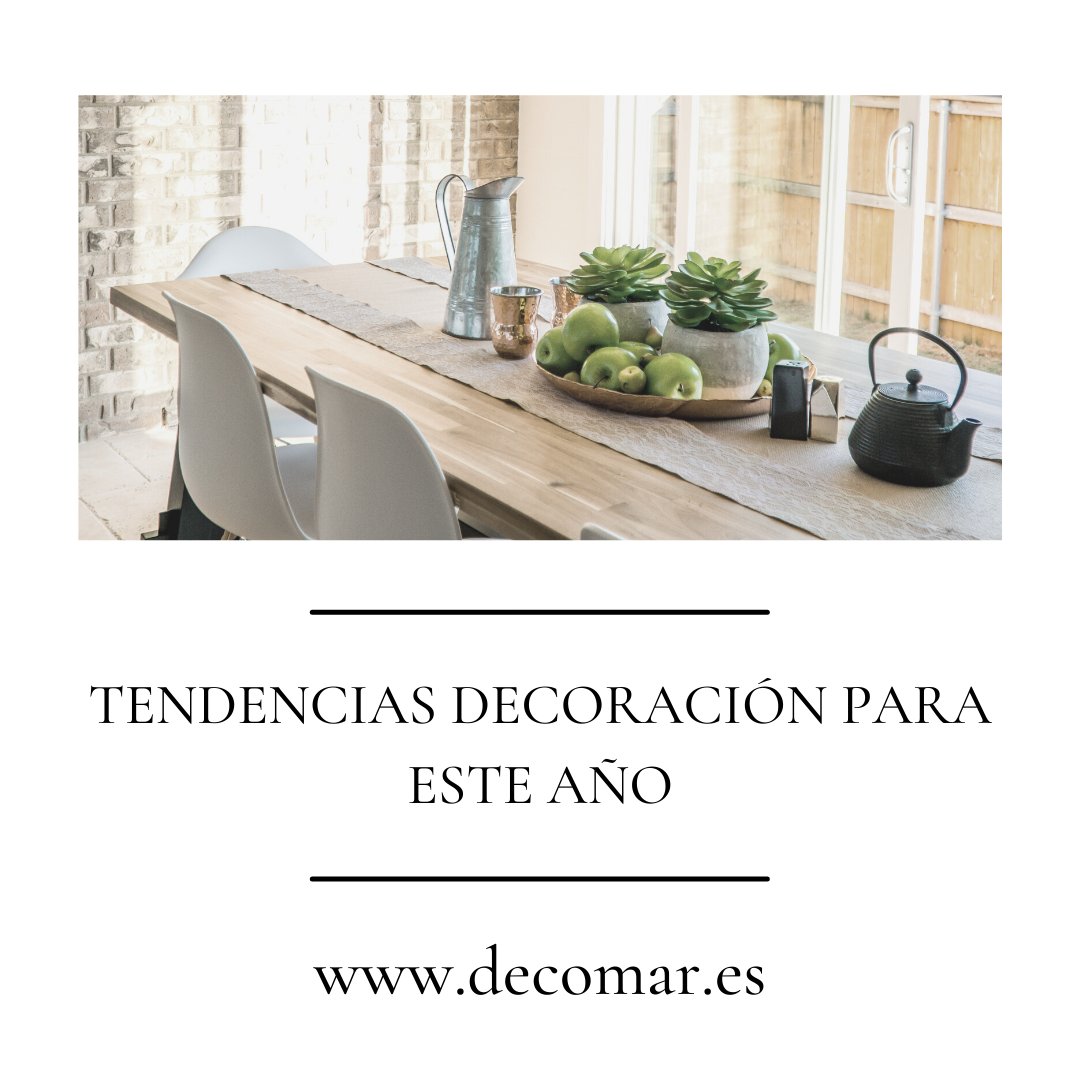 decomarSL's tweet photo. Esta semana os dejamos una entrada en el blog con algunas tendencias para este 2022.
En este 2022 vuelve lo natural, como se reflejó en las ferias internacionales donde se mostraron las tendencias para este año. 
#decoracioninterior #decoracion #decoracionnatural https://t.co/jz1kkNng2I