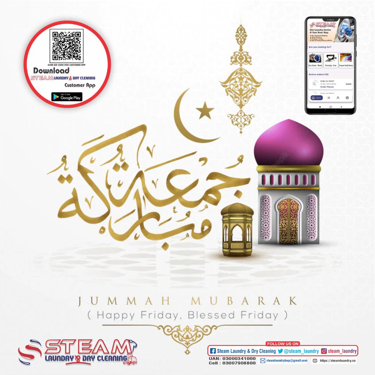 Steam Laundry & Dry Cleaning (@steam_laundry) on Twitter photo 