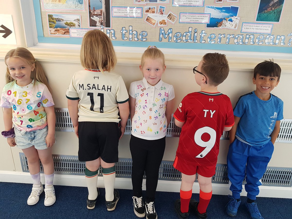 thornhill_ji's tweet photo. What a fab start to Number Day! Everyone is dressed for the part and looks AMAZING! 😊 #TeamTJI #Maths #dreamteam @FriendsofTJI https://t.co/zd7POtyI1E