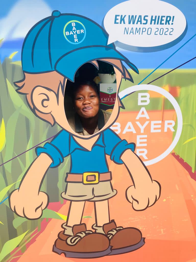 TshepiObotseng's tweet photo. @GrainSA @Bayer #nampo2022 https://t.co/ZmCncAHGWA