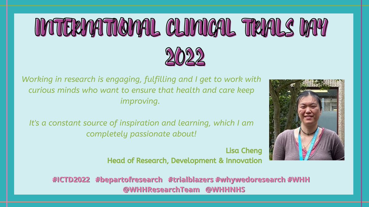 WHH RD&I tweet media