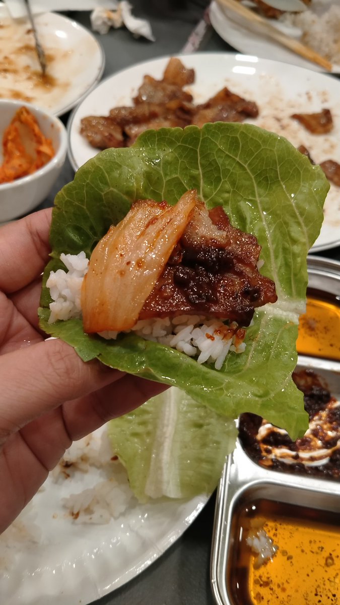 Korean Samgyupsal 😍🥰