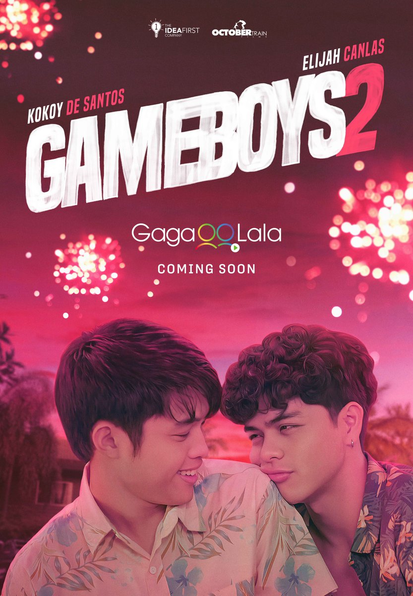 📢Hello, babies!❤️

⭐The legendary Pinoy BL #GAMEBOYS2 starring <a href="/kkydsnts/">KDS™</a> and <a href="/elijahcanlas_/">Elijah Canlas</a> will have its international premiere on GagaOOLala.

(Yes, we will premiere #GameboysTheMovie first🤫)

More details coming soon!
<a href="/theideafirst_co/">The IdeaFirst Company</a>