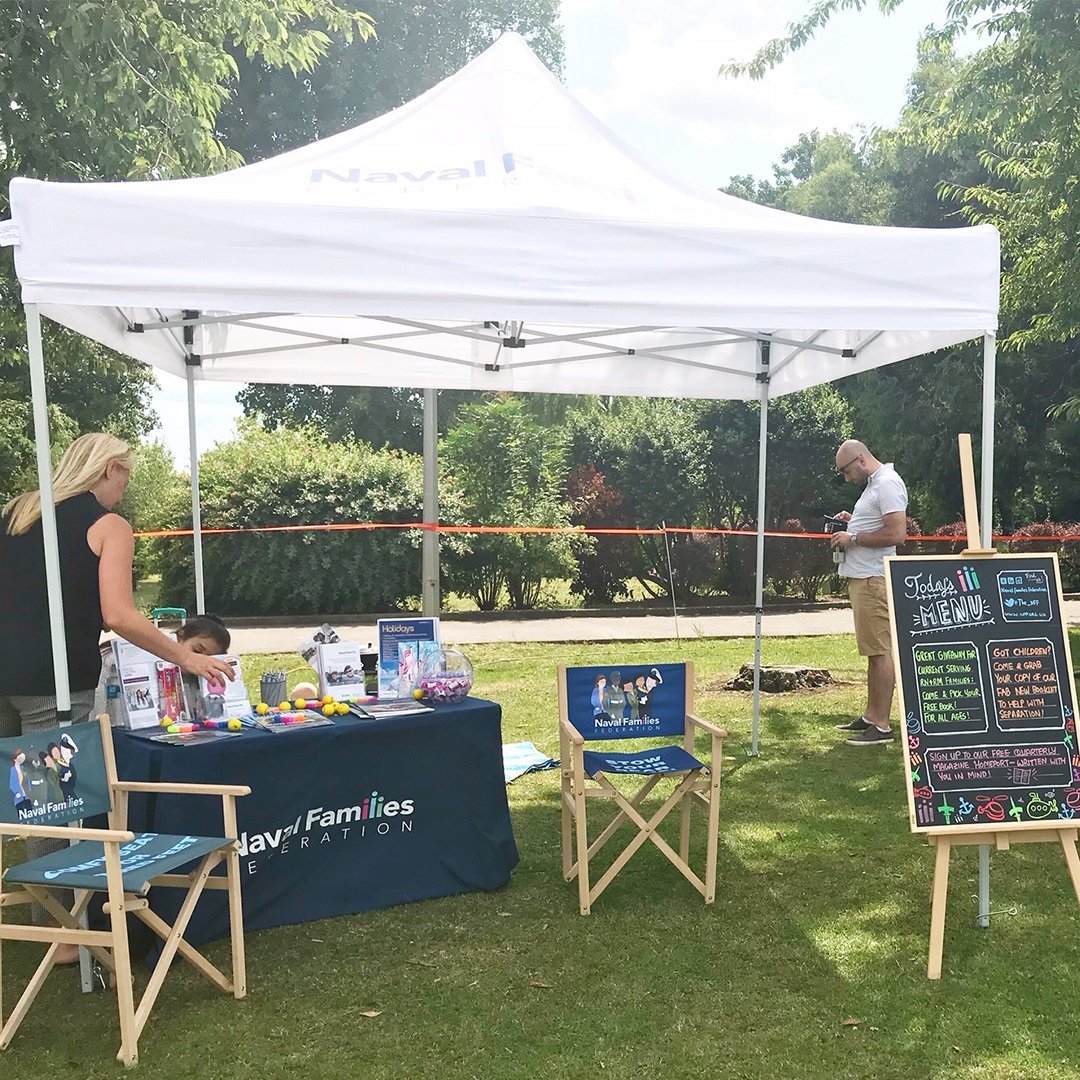 The_NFF's tweet photo. Are you attending the Whale Island Families Day today? We will be there with lots of free goodies and useful resources. Come by and have a chat - see you soon! 😊
#HMSEXCELLENT #RNRMFamily https://t.co/M1SYqNfIyh