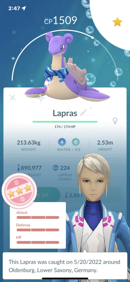 F000This's tweet photo. I present my 1st Ever SHUNDO and my 1st shiny lapras ever !?!?!? It’s also almost 3am and I’m not tired anymore 😂#PokemonGO https://t.co/BFIPsCXKml