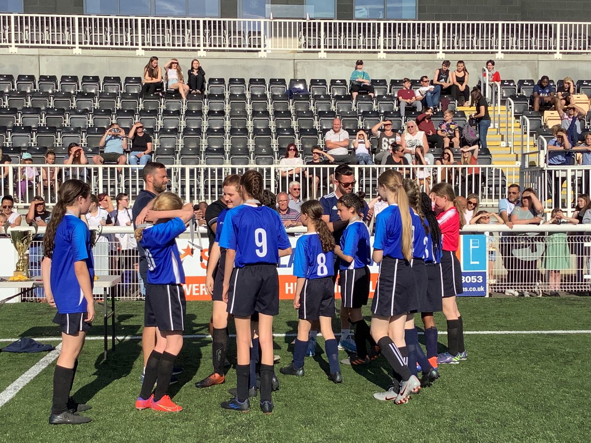 SSTMaidstone's tweet photo. We are so proud of our Girls Football Team who made it through to the final yesterday! After a brilliant performance we sadly lost in a penalty shootout however their achievement goes down in our SST history as the first team to make it to a final! Well done girls! #GoTeamSST https://t.co/UVZRGvSO9k