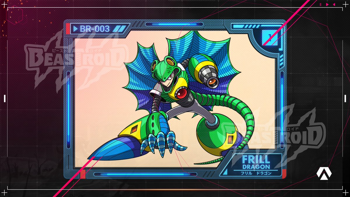 #Aimée is pleased to have Keiji Inafune and his first NFT collection "BEASTROID" 🤖 on the upcoming marketplace! 

To celebrate this collaboration with our community, we're giving away 1️⃣ Standard Frill Dragon NFT 🎉

Follow <a href="/PF_Marketplace/">aimée</a>, Like &amp; RT now ⤵️