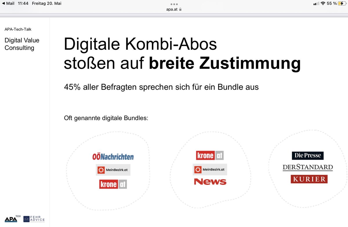 Audience First: Eine meiner Lieblingsfolien bei der Vorstellung unserer neuen #Consulting–Schiene. ots.at/presseaussendu… #apa