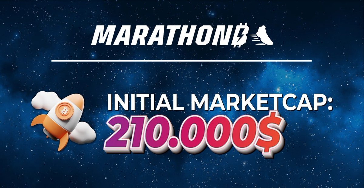 🚀 Our initial market value is quite low
🚀Initial Marketcap: $210,000

Guess how far we could go at the listing?

#M2E #Move2Earn #MoveToEarn #RunToEarn