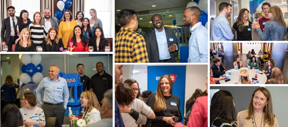 Last week was the first time the entire Marketing team had a chance to get together in person in over two years. It was energizing to see colleagues in Toronto, Chicago and Montreal celebrate the moment, catch up with colleagues and get acquainted with new ones. #proudtoworkabmo