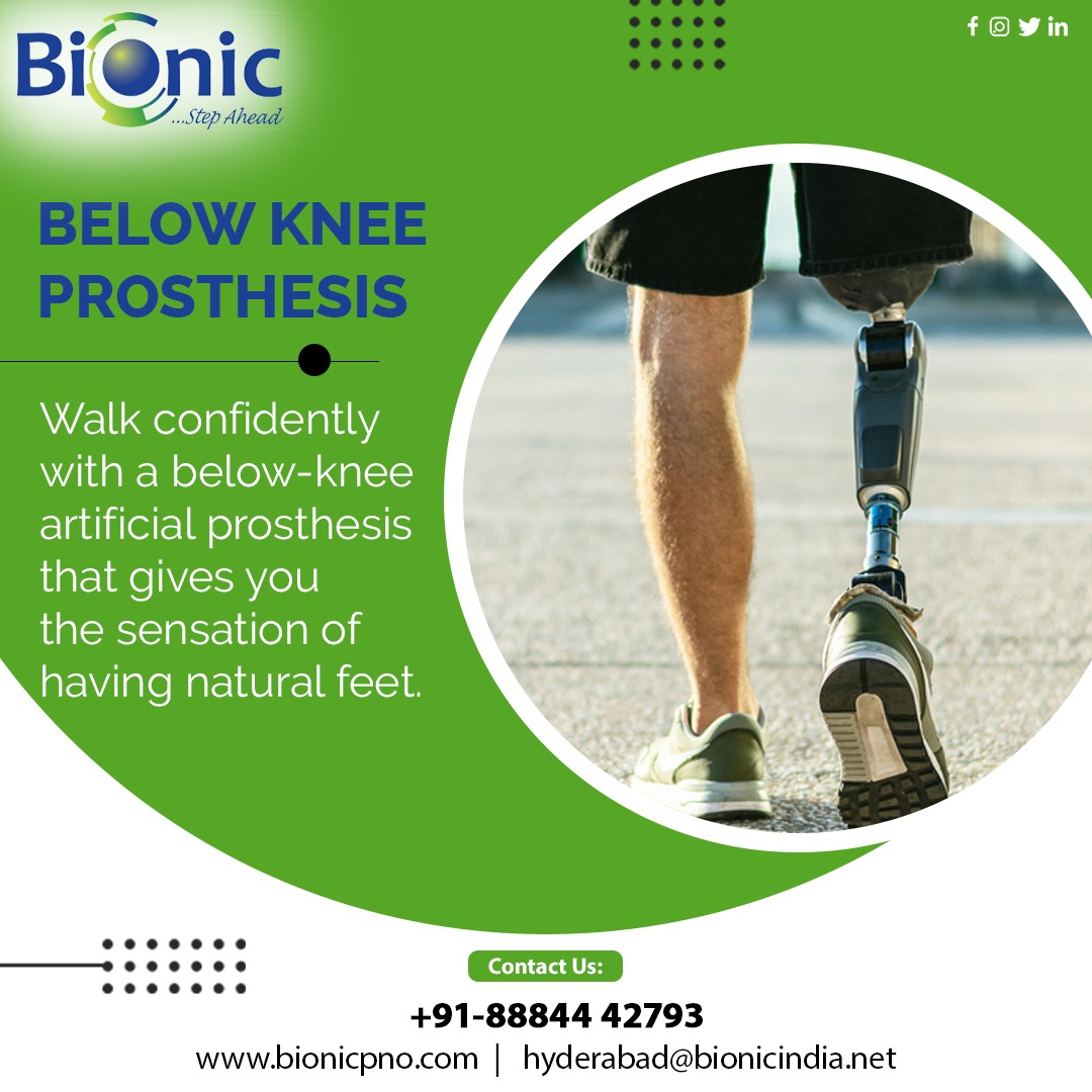 BionicOrthotics's tweet image. The Below Knee or Trans tibial prophetess is an artificial replacement of an amputated leg. These prosthesis are customized to match each individual patient. 
Feel free to contact us:
+91-7678592509
bionicpno.com
info@bionicpno.com
.
.
.
#kneetransplant #kneetransition