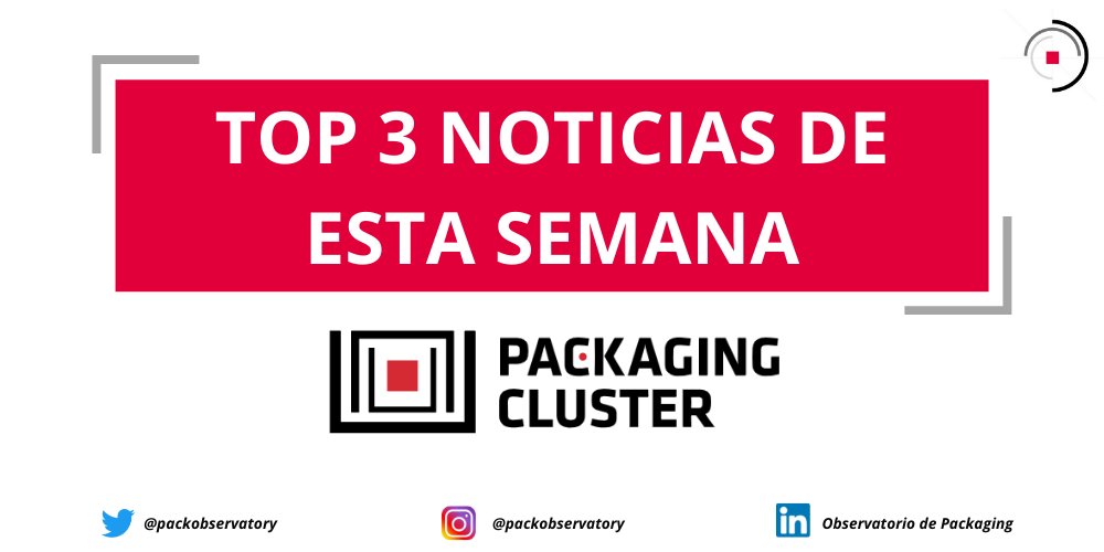 packobservatory's tweet image. 🔴Les presentamos el TOP 3 de las noticias de esta semana:

1. Internet of Things (IoT) in Packaging

2.Sostenibilidad y tecnología, las claves del sector del packaging

3.Principales estrategias de ecodiseño de envases que promueve la nueva Ley de Residuos