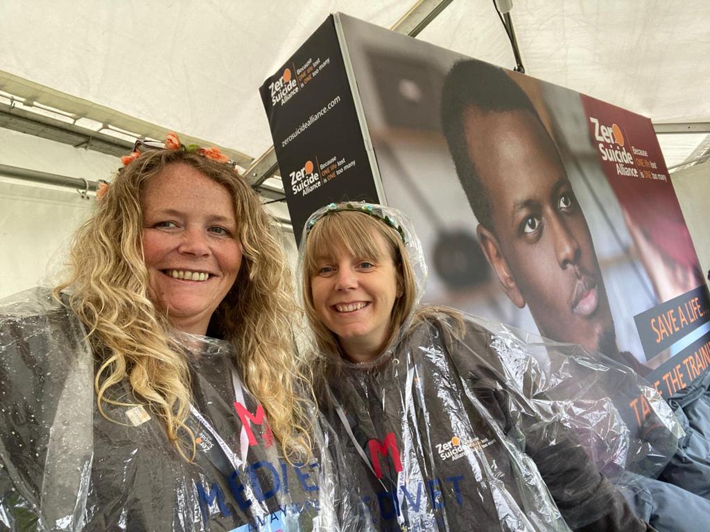 Zer0Suicide's tweet photo. If you're at the #VetFestival today make sure you come and say hello to us on stand 64 and find out more about the work we do 💛 https://t.co/lTEGZr99Dk